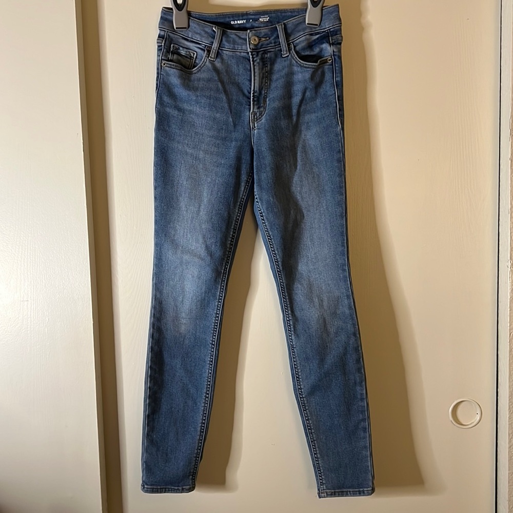 Old Navy High-Rise Rockstar Super Skin Secret Slim